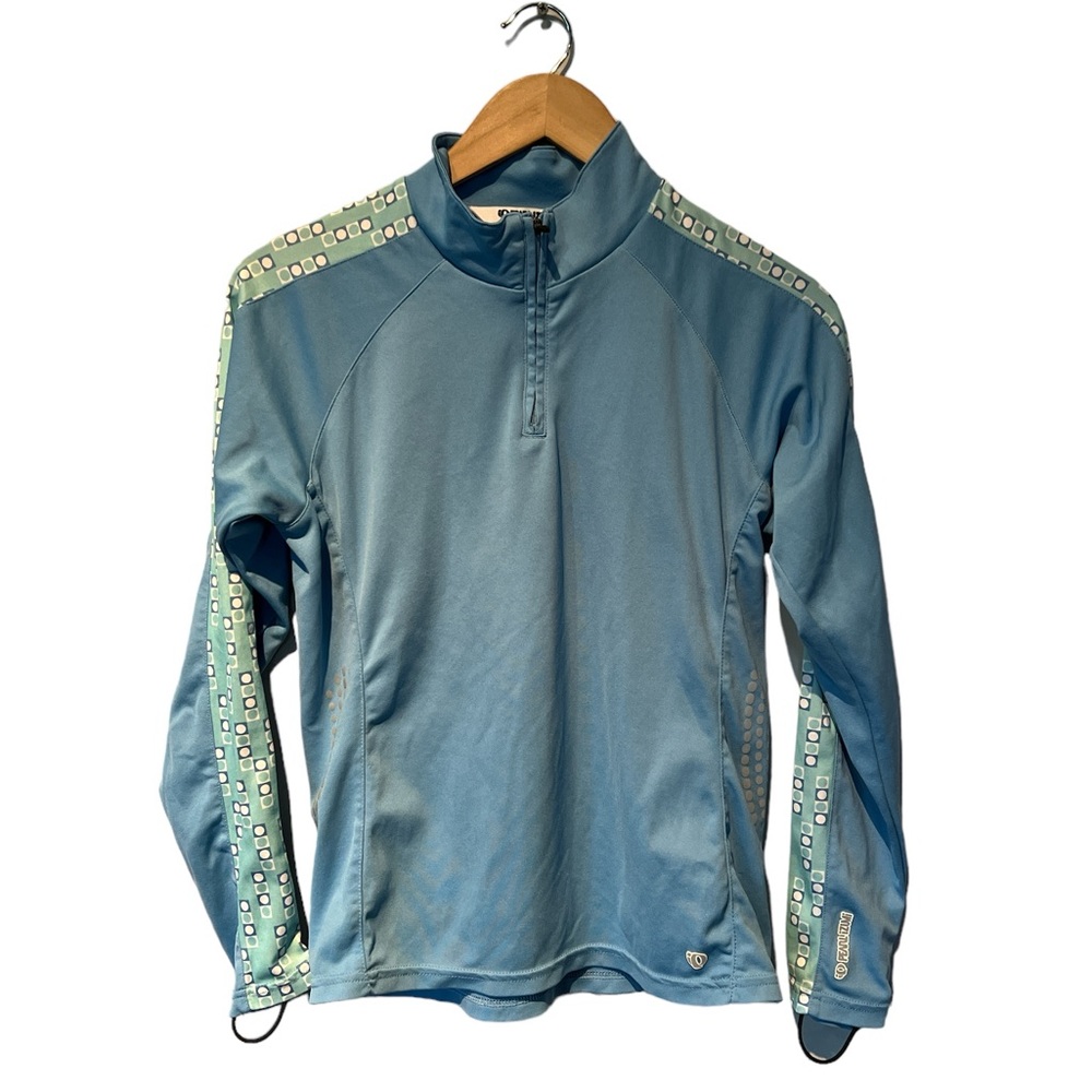 Pearl Izumi blue long sleeve cycling top jersey jacket Women’s Medium